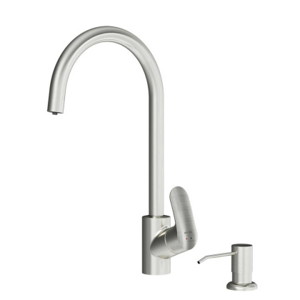 F8007T11 Like, набор 3в1: Смеситель Для кухни с каналом для питьевой воды, фильтр, диспенсер, сатин, F8007T11 Like, набор 3в1: Смеситель Для кухни с каналом для питьевой воды, фильтр, диспенсер, сатин,