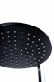 CZR-B-TDD-30-NOP Верхний душ с кронштейном диаметр 30 см, исполнение черный матовый