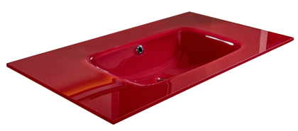 Столешница стекло 80см моноблок БОРДО Столешница стекло 80см моноблок БОРДО