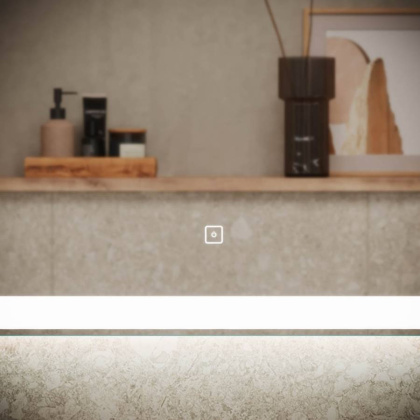 Зеркало для ванной комнаты SANCOS City 1000х700 c  подсветкой ,арт. CI1000 Зеркало для ванной комнаты SANCOS City 1000х700 c  подсветкой ,арт. CI1000