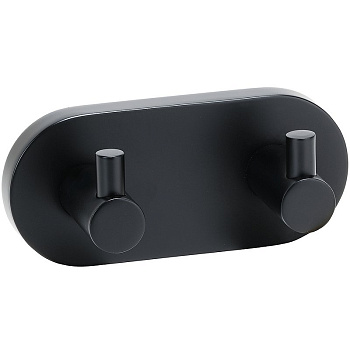 Вешалка для полотенец Bemeta Dark 104405200 Черный матовый Вешалка для полотенец Bemeta Dark 104405200 Черный матовый