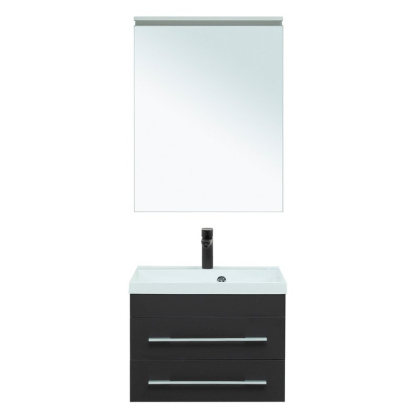 Мебель для ванной Aquanet Верона 58 черный матовый