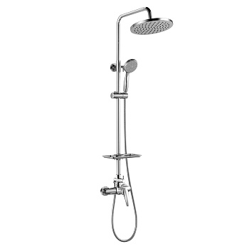 Смеситель Lemark Linara LM0460C для душа с регулируемой высотой штанги Смеситель Lemark Linara LM0460C для душа с регулируемой высотой штанги