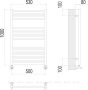 Полотенцесушитель Terminus Сицилия П16 500х1000 Полотенцесушитель Terminus Сицилия П16 500х1000