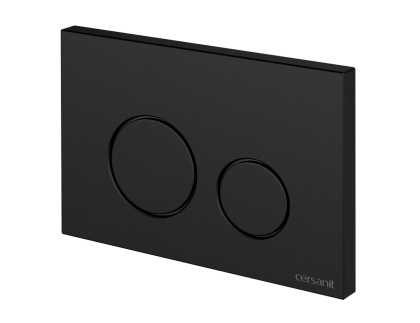 Кнопка TWINS пластик черный матовый Кнопка TWINS пластик черный матовый