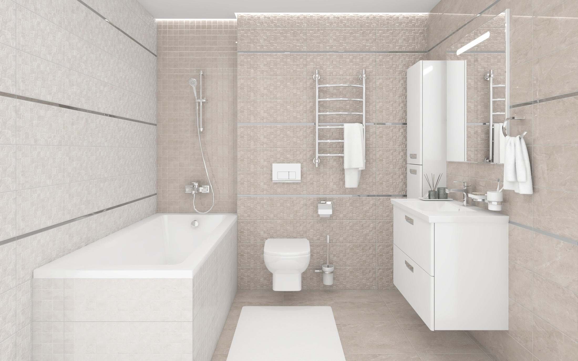 Royal Декор мозаичный кофейный MM60076 20х60