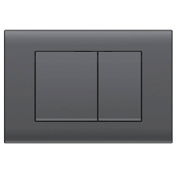 Кнопка смыва Vincea VFP-001GM, цвет вороненая сталь