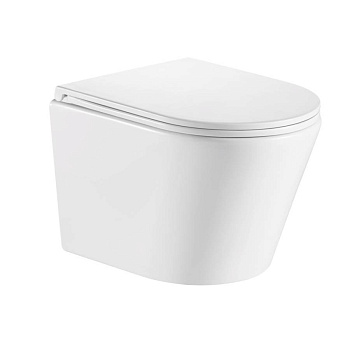 Унитаз подвесной TORRES , сиденье: дюропласт, цвет: белый, арт. TR30116DP