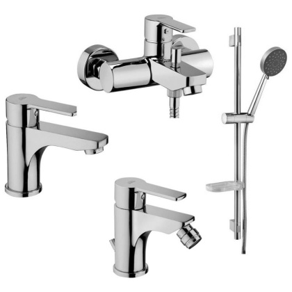 Набор смесителей Paffoni Red 4 в 1 (сет 7)