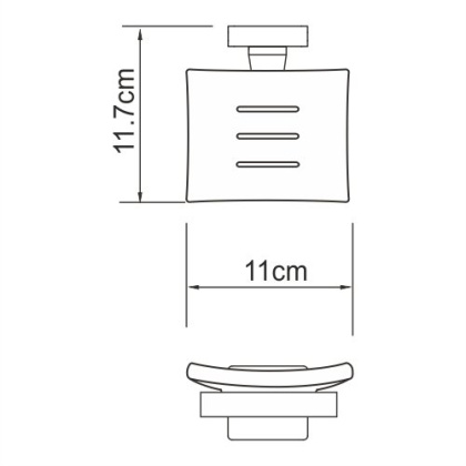Dill K-3929 Мыльница Dill K-3929 Мыльница