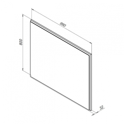 Зеркало Aquanet Nova Lite 100 дуб рустикальный LED Зеркало Aquanet Nova Lite 100 дуб рустикальный LED