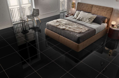 Duna/Velsaa - Керамогранит - Super Black - 60х60 см