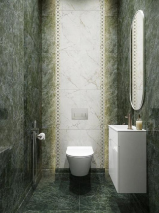 Бордюр OS\A286\SG606220RL Серенада 2 бежевый 7,2см*60см*9мм (1уп/9шт/)Лаппатированный, шт