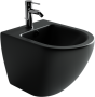 Биде подвесное Ceramica Nova Metropol CN4003MB, черное матовое Биде подвесное Ceramica Nova Metropol CN4003MB, черное матовое