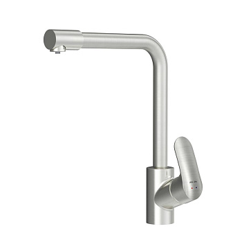 Смеситель Am.Pm Like F8005711 для кухонной мойки, сатин Смеситель Am.Pm Like F8005711 для кухонной мойки, сатин