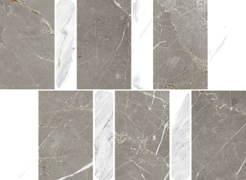 Мозаика 600110000979 Стелларис Грэй (36,8см*26,9см*6мм) (10шт/0,9м2) Арган, шт