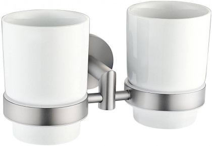 Стакан Allen Brau Priority 6.31003-BN белый/никель браш Стакан Allen Brau Priority 6.31003-BN белый/никель браш