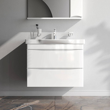 База под раковину подвесная, 65х80х45 см, белая, M80FHX0802WG