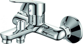 Смеситель для ванны с коротким изливом RUSH Crete (CR3535-44)