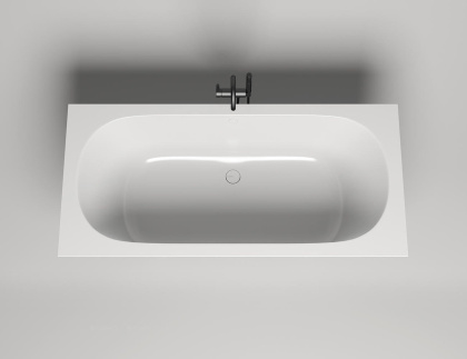 Ванна из литьевого мрамора Salini Ornella Axis 190х90 103412M матовая