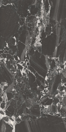 Риальто чёрный матовый обрезной 80x160x0,9