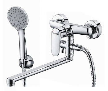 Vils 5602L Смеситель для ванны с длинным изливом Wasserkraft Vils 5602L Смеситель для ванны с длинным изливом Wasserkraft