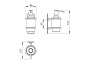 Дозатор Timo Nelson 150038/00 chrome Дозатор Timo Nelson 150038/00 chrome
