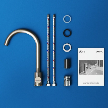 D3000000 Logic Смеситель Для кухни из нержавеющей стали