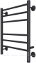 Полотенцесушитель Terminus Аврора П6 450х600 электро КС 9005 матовый Полотенцесушитель Terminus Аврора П6 450х600 электро КС 9005 матовый