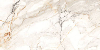 Керамогранит K16_6 Calacatta Borgini Белый (120смх60смх9,5мм) (2шт_1,44м2)  структурный, м2