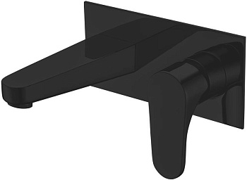Смеситель ABBER Eleganz AF8312B для раковины скрытого монтажа, черный Смеситель ABBER Eleganz AF8312B для раковины скрытого монтажа, черный