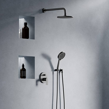 947520300 Apollo встраиваемая душевая система со смесителем для душа, черный