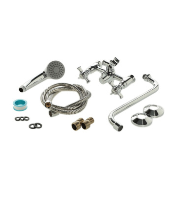 Смеситель для ванны/душа Agger Retro-X A1722200 с душевым набором