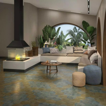 Керамогранит  SG23036N Гроссето синий  (20см*23,1см*7мм) (22шт/0,76м2) матовый, м2 Керамогранит  SG23036N Гроссето синий  (20см*23,1см*7мм) (22шт/0,76м2) матовый, м2