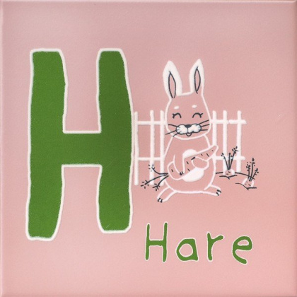 Декор OS\A236\5184 Зоопарк H розовый (20см*20см*6,9мм) (10шт/0,4м2), шт