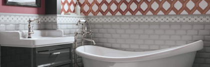 Плитка настенная 16053 Клемансо серый  грань 7,4*15 (80шт/0,89м2), м2