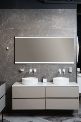 Тумба без раковины Vallessi 140*46см Stone Grey 837-140-GS Boheme Тумба без раковины Vallessi 140*46см Stone Grey 837-140-GS Boheme