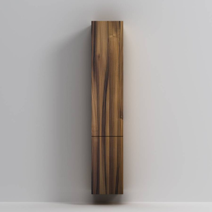 Шкаф-пенал, подвесной, правый, 30 см, двери, push-to-open, орех M90CHR0306HF