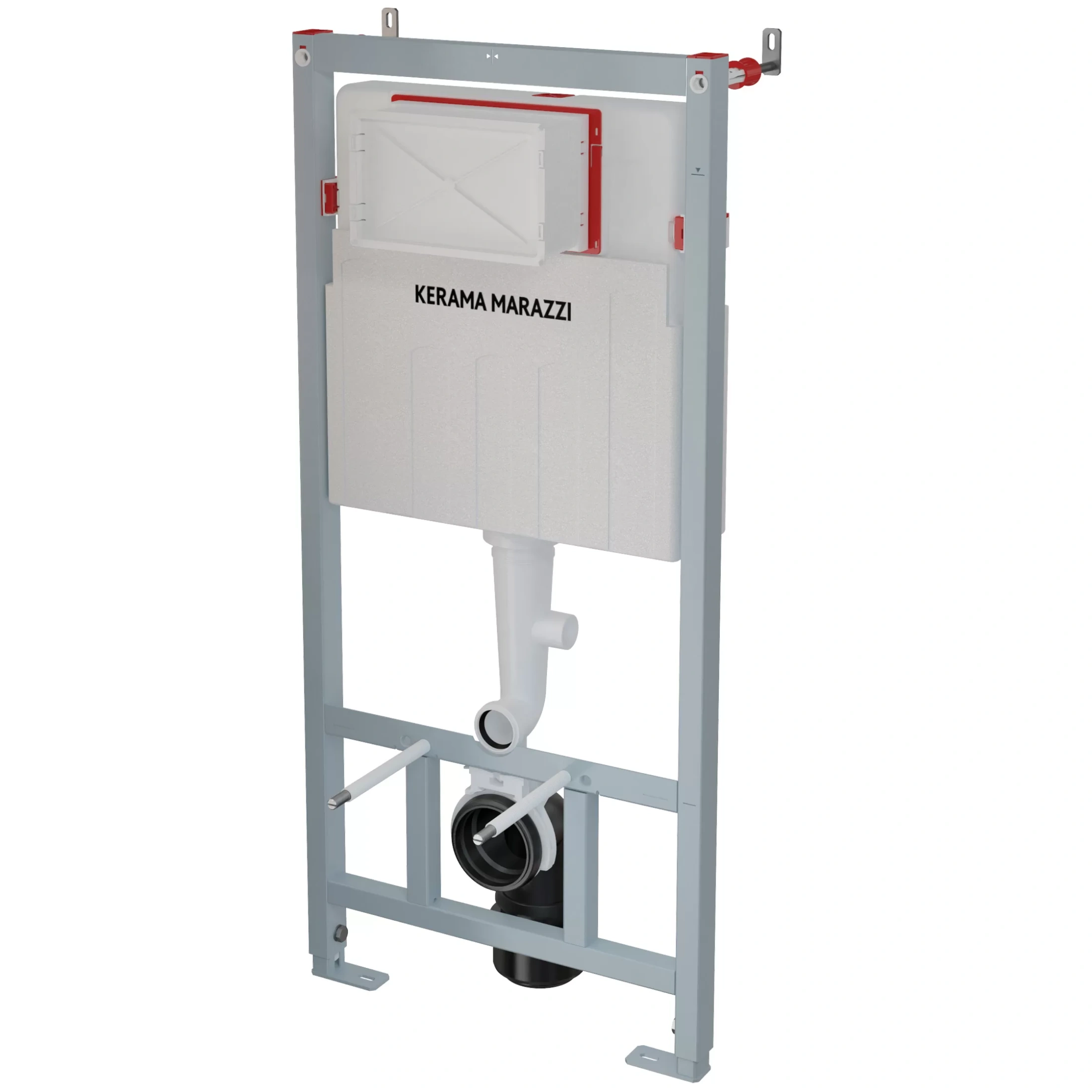 Комплект инсталляции с подвесным унитазом, кнопкой смыва и сиденьем