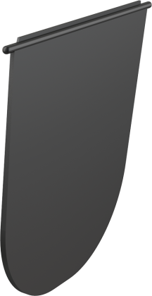 Заслонка - черная