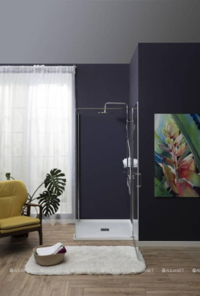 Душевая дверь Aquanet Cinetic 170, прозрачное стекло