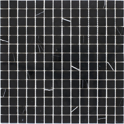 Мозаика, нат. мрамор, BLACK POLISHED 20х20, Classic Мозаика, нат. мрамор, BLACK POLISHED 20х20, Classic