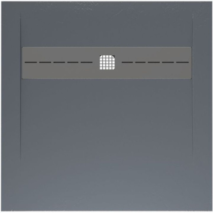 Душевой поддон Allen Brau Infinity 90x90 8.21001-BGM синий матовый