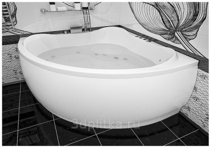 Акриловая ванна Aquanet Malta New 150x150 (с каркасом)