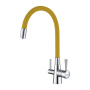 Смеситель Lemark Comfort LM3075C-Yellow для кухни  с подключением к фильтру с питьевой водой Смеситель Lemark Comfort LM3075C-Yellow для кухни  с подключением к фильтру с питьевой водой