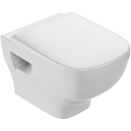 Унитаз подвесной EDF102-00 Jacob Delafon Struktura Белый Горизонтальное (в стену), шт