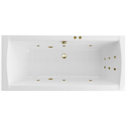 Ванна EXCELLENT Aquaria Lux 180x80 "LINE" (бронза)
