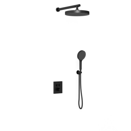Душевой комплект Inspire VSFW-3I21T2MB встраиваемый, термостатический, 2 режима, черный