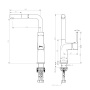 Смеситель Lemark Ursus LM7205BL для кухни Смеситель Lemark Ursus LM7205BL для кухни