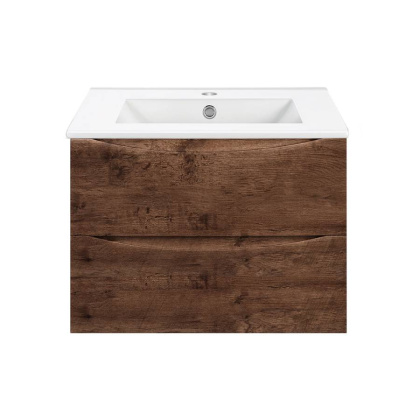 База под керамическую раковину Mia 700 подвесная, 2 выкатных ящика soft close, R.Wood